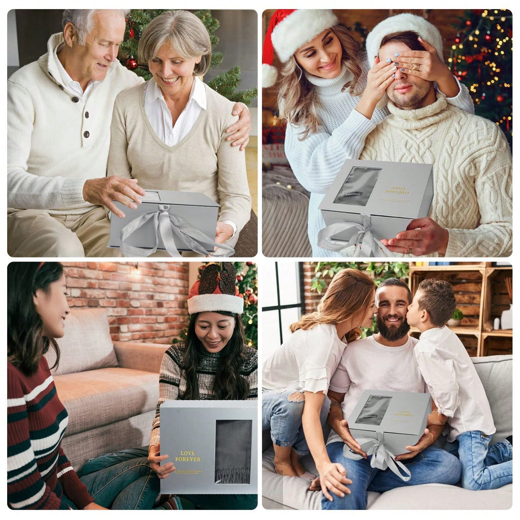 Christmas Gifts For Women, Winter Gloves With Air Humidifier And Scented Candles, Warm Knitted Gloves For Touch Screen, Gifts For Women, Best