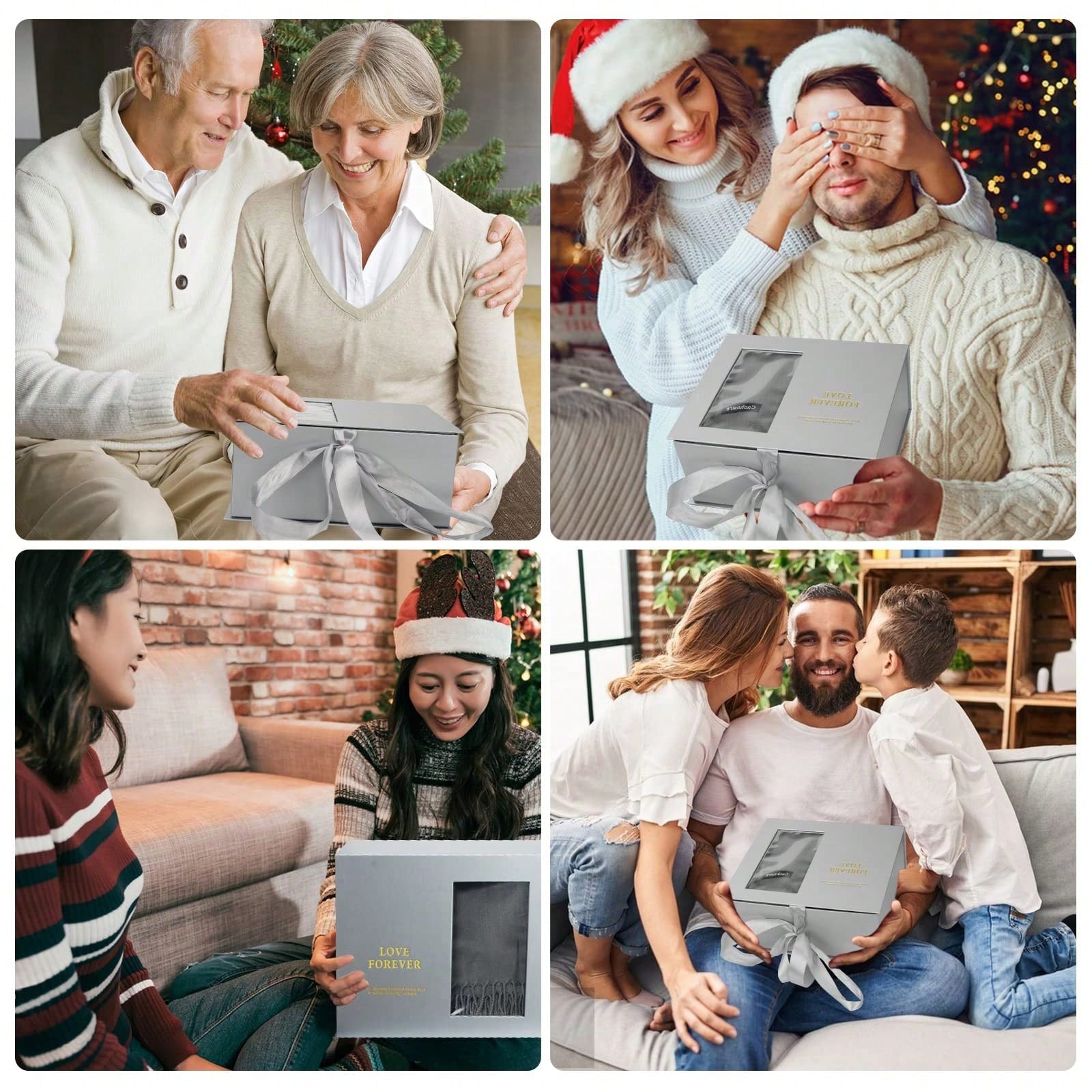 Christmas Gifts For Women, Winter Gloves With Air Humidifier And Scented Candles, Warm Knitted Gloves For Touch Screen, Gifts For Women, Best