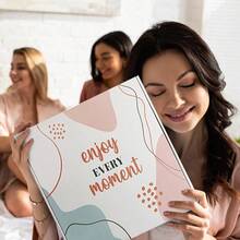 ZYDS 12 Pcs Gift Basket For Women Black Hair Care Accessories Set Spa Kit For Women's Birthday Christmas Mother's Day Gift Stuff