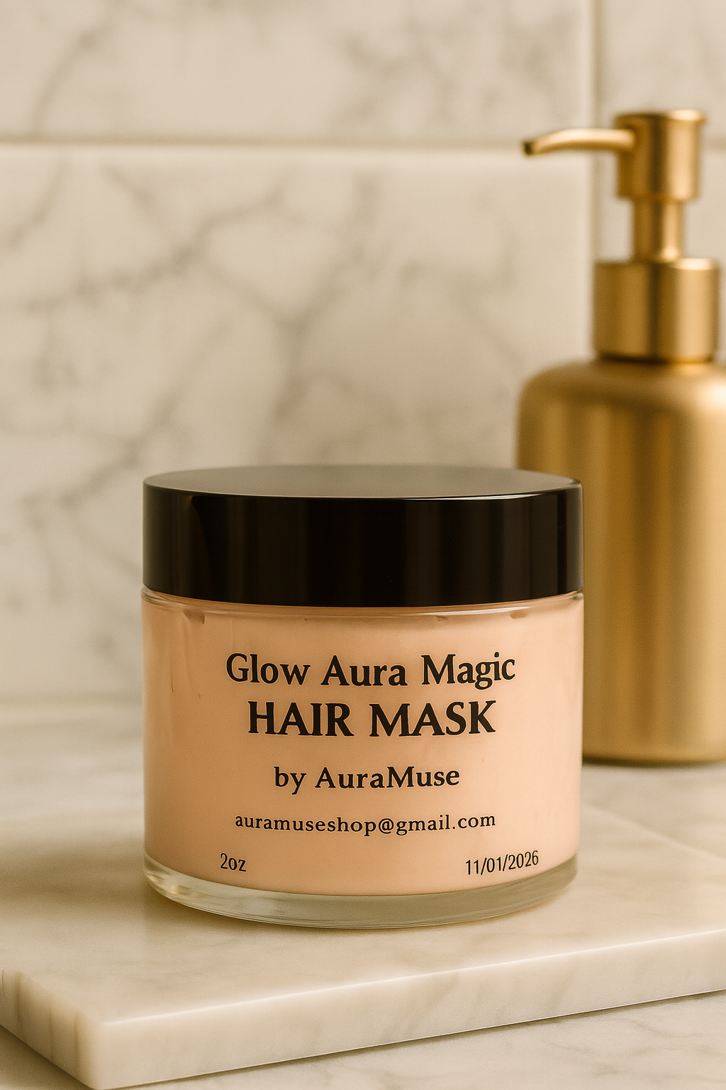 Glow Aura Magic Hair Mask