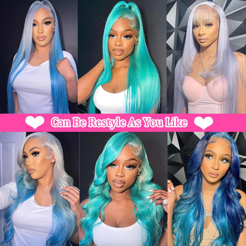 30 Inch 613 Lace Front Wig Human Hair Blonde 13X6 HD Transparent Lace Front Wigs Human Hair 180% Density Blonde Glueless Wigs 613 HD Straight Lace Frontal Wig Pre Plucked