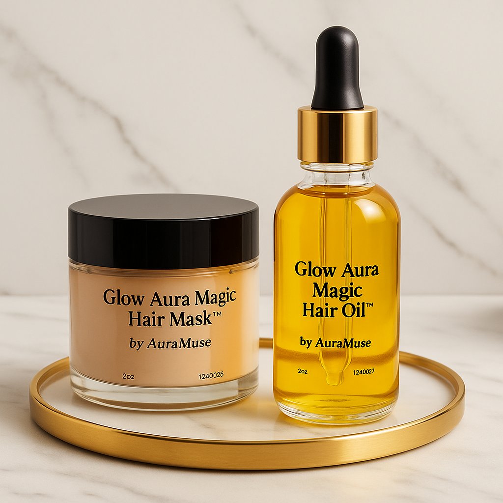 Glow Aura Magic Hair Set