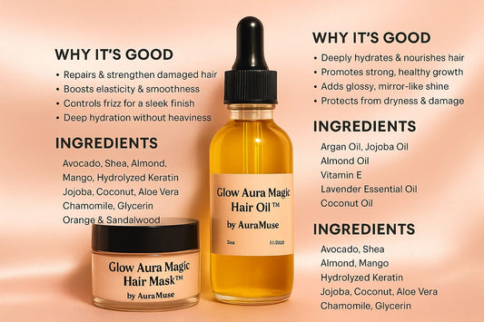 Glow Aura Magic Hair Set