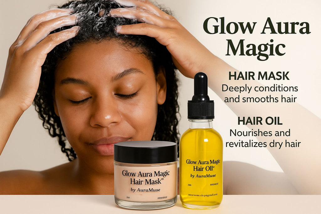Glow Aura Magic Hair Set