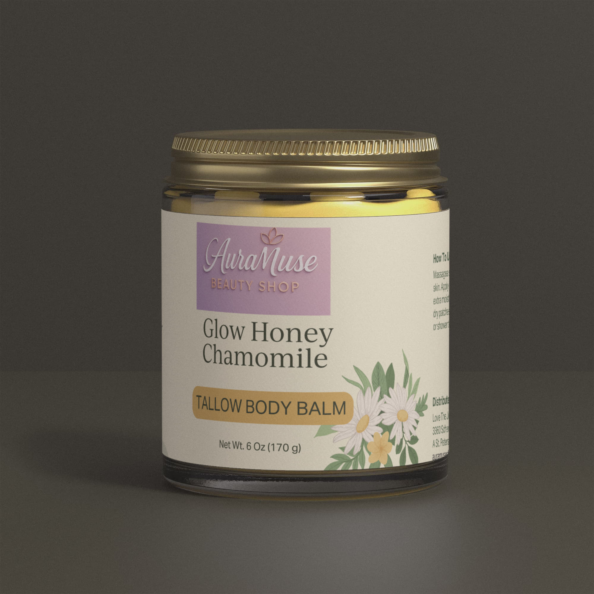 Manuka Honey Chamomile Tallow Body Balm