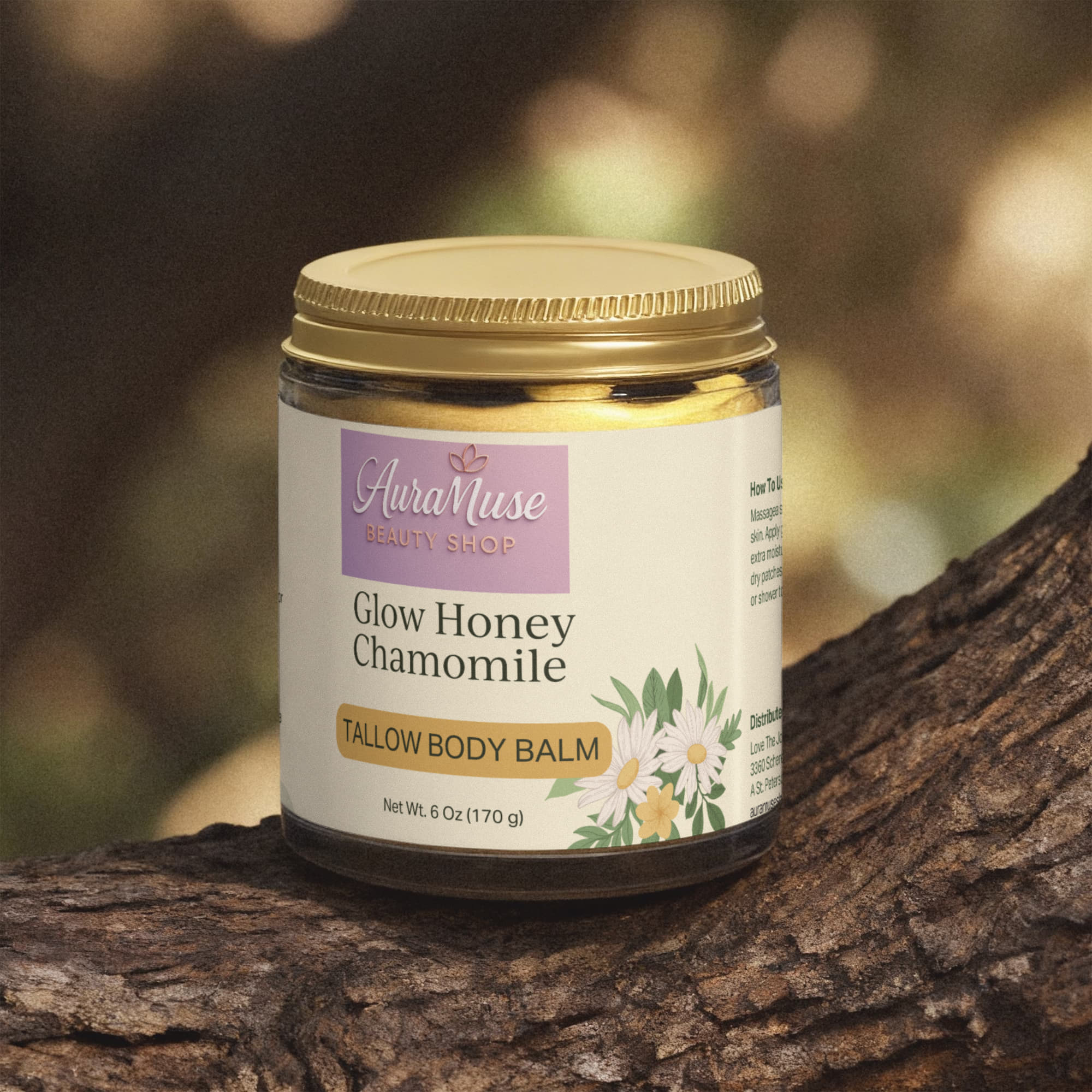 Manuka Honey Chamomile Tallow Body Balm