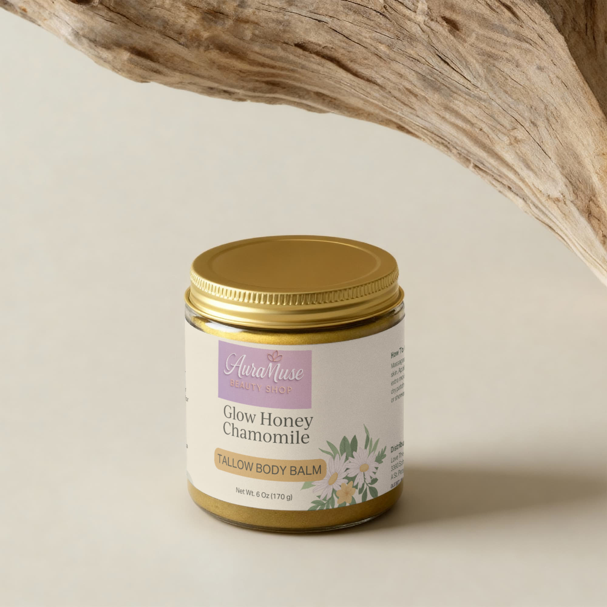 Manuka Honey Chamomile Tallow Body Balm