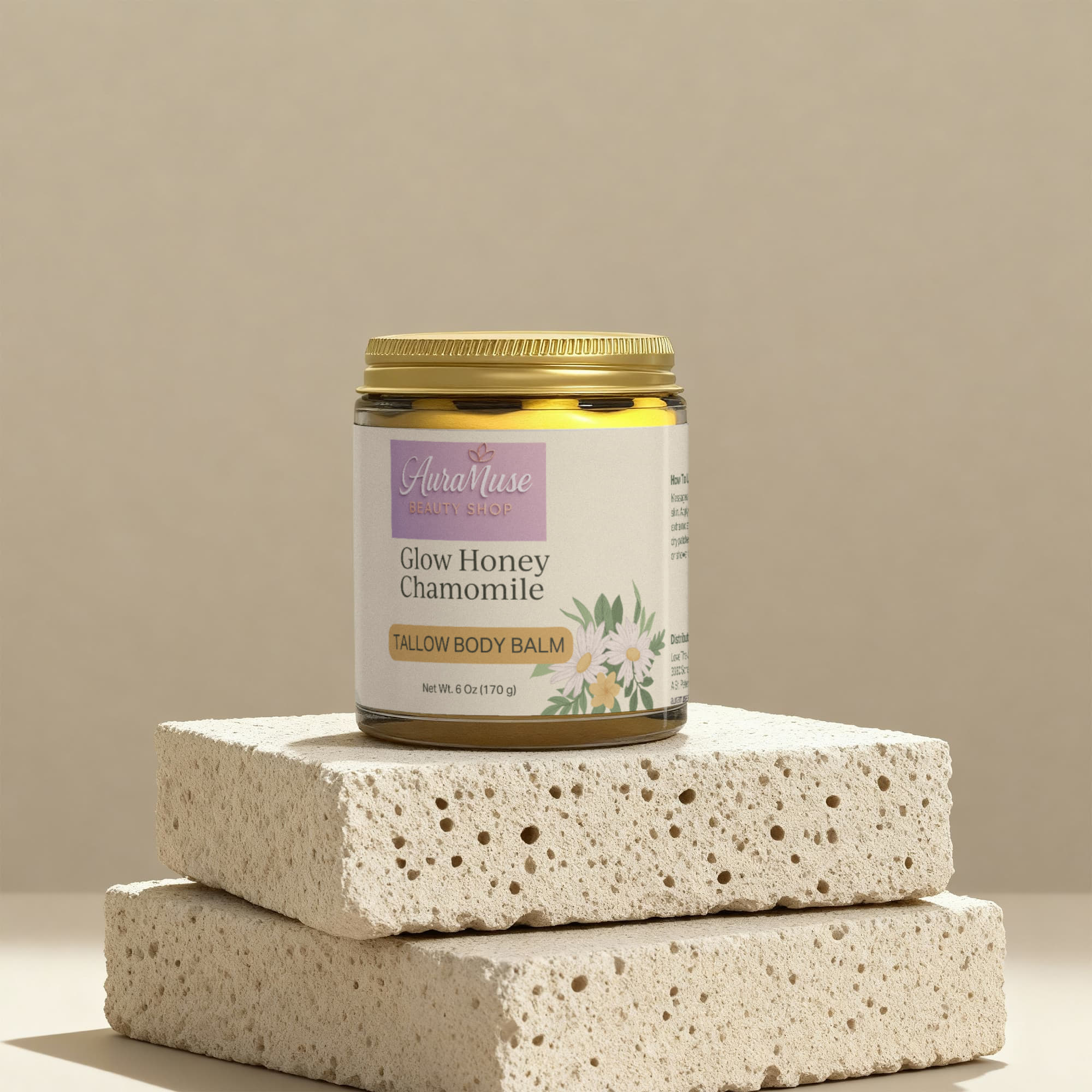 Manuka Honey Chamomile Tallow Body Balm