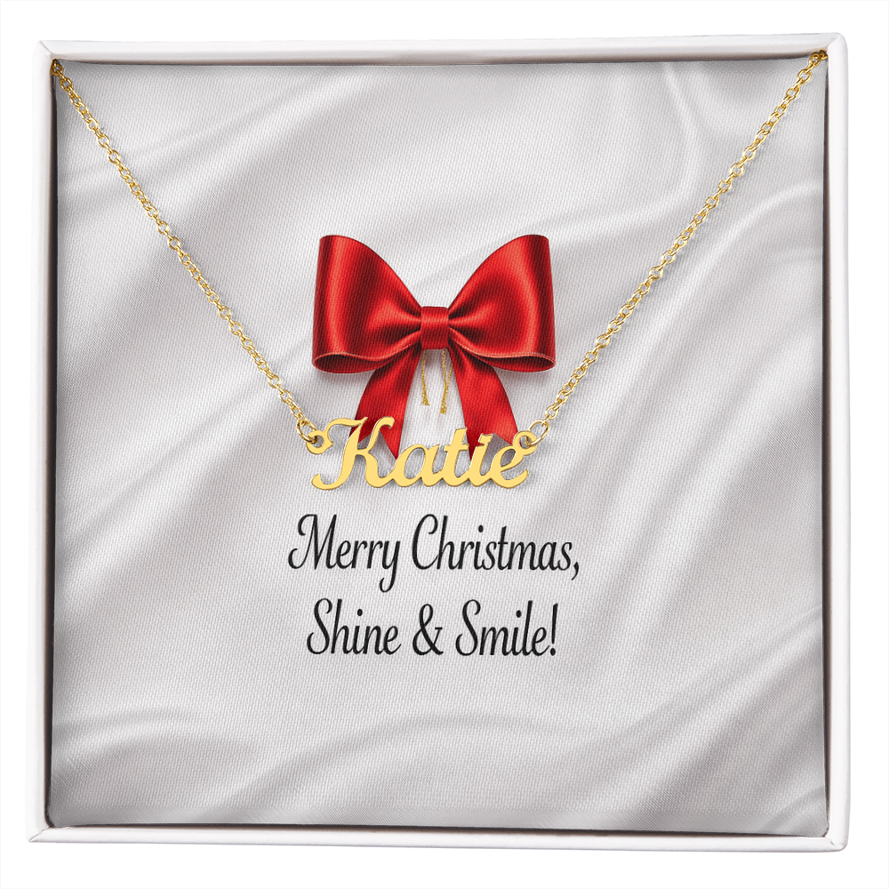 Custom Name Necklace.